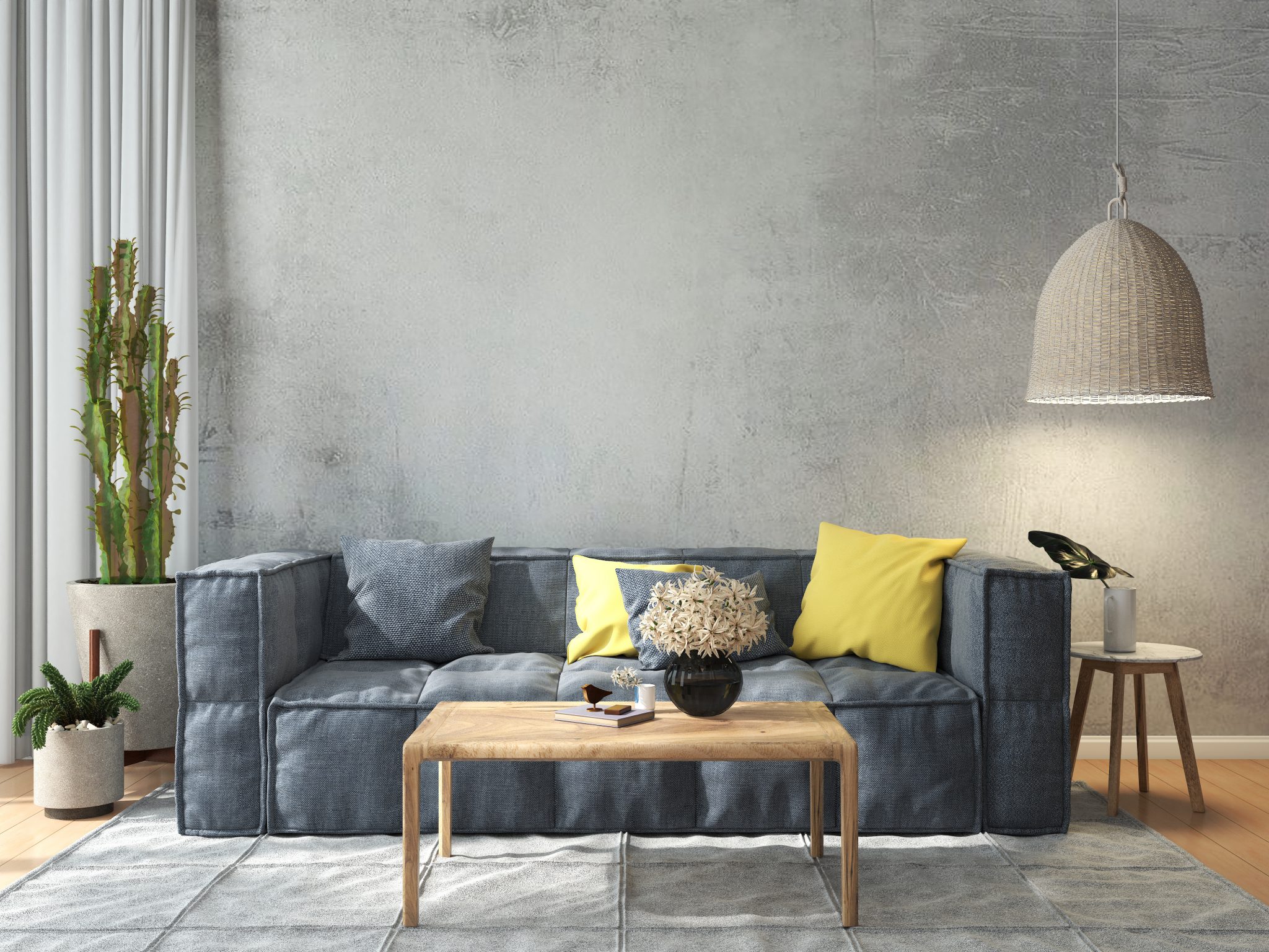 Quelle couleur de coussin choisir pour un canapé gris
