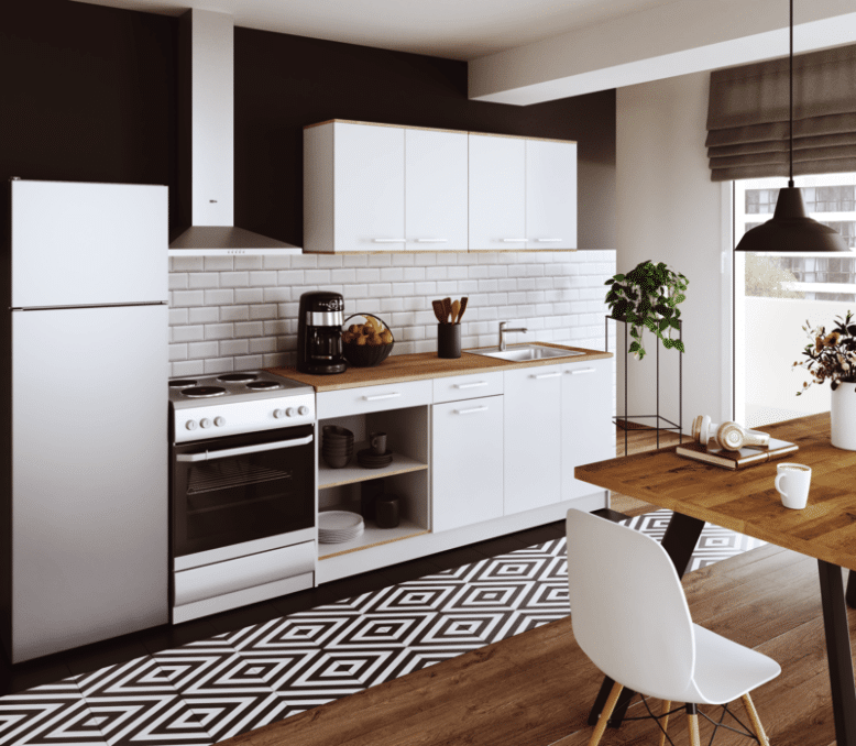 La profondeur idéale pour un meuble haut de cuisine
