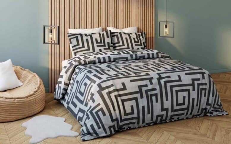 housse-de-couette-Conforama-noir-et-blanche