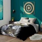 couette-a-motifs-de-feuilles